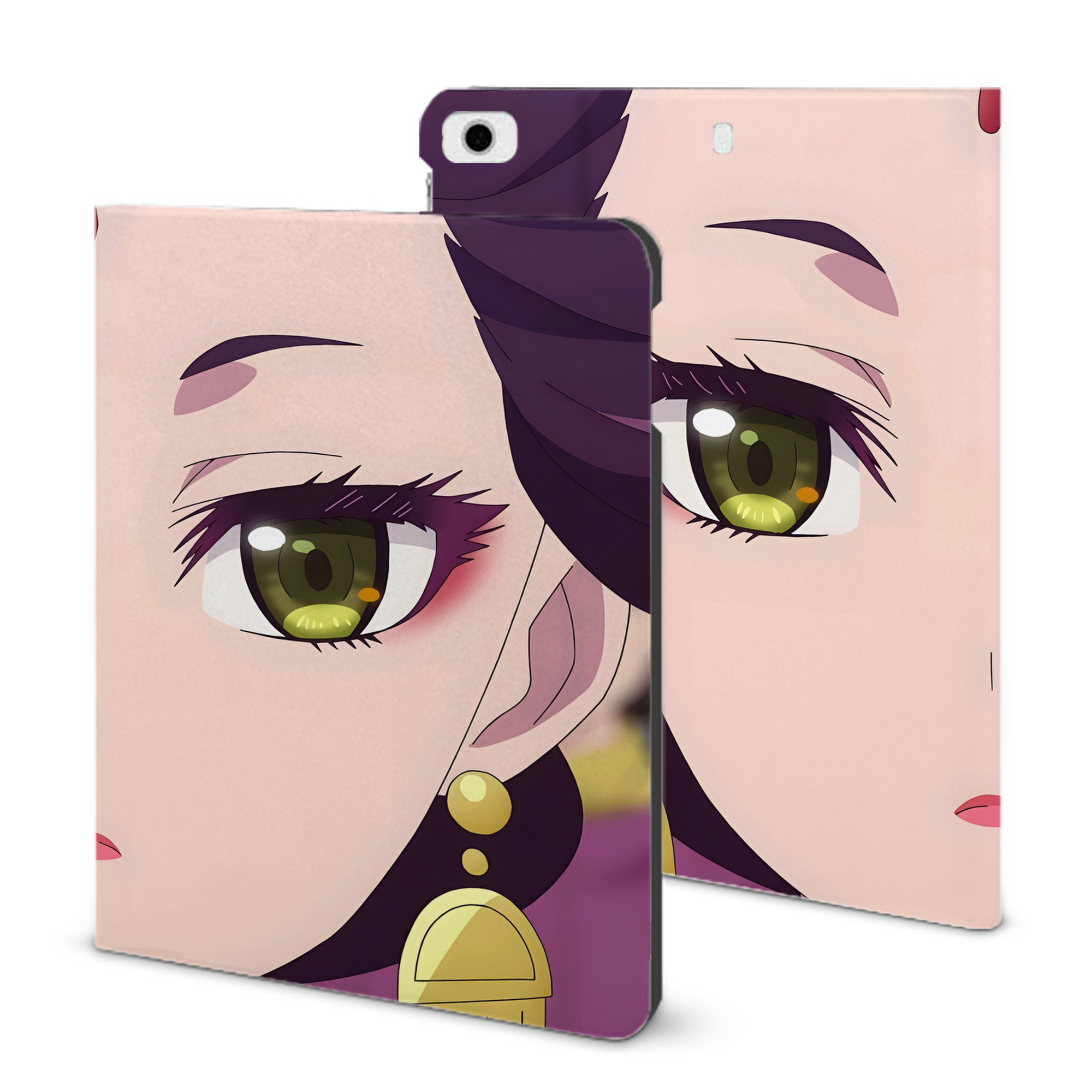 （画像用） 薬屋のひとりごと The Apothecary Diaries IPad ケース ブック型 PUレザー TPU 耐衝撃 軽量 薄型 ペン収納なし 全面保護 IPad 各モデル対応